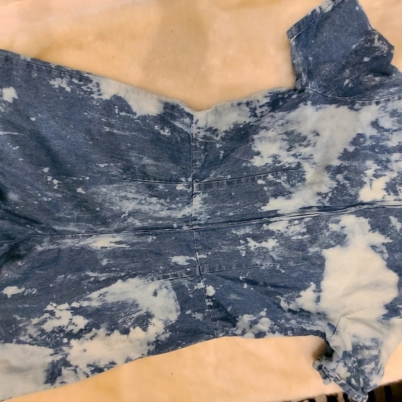 Amanda Lee Beach Tie Dye Romper Size 10 gently used - Picture 9 of 11